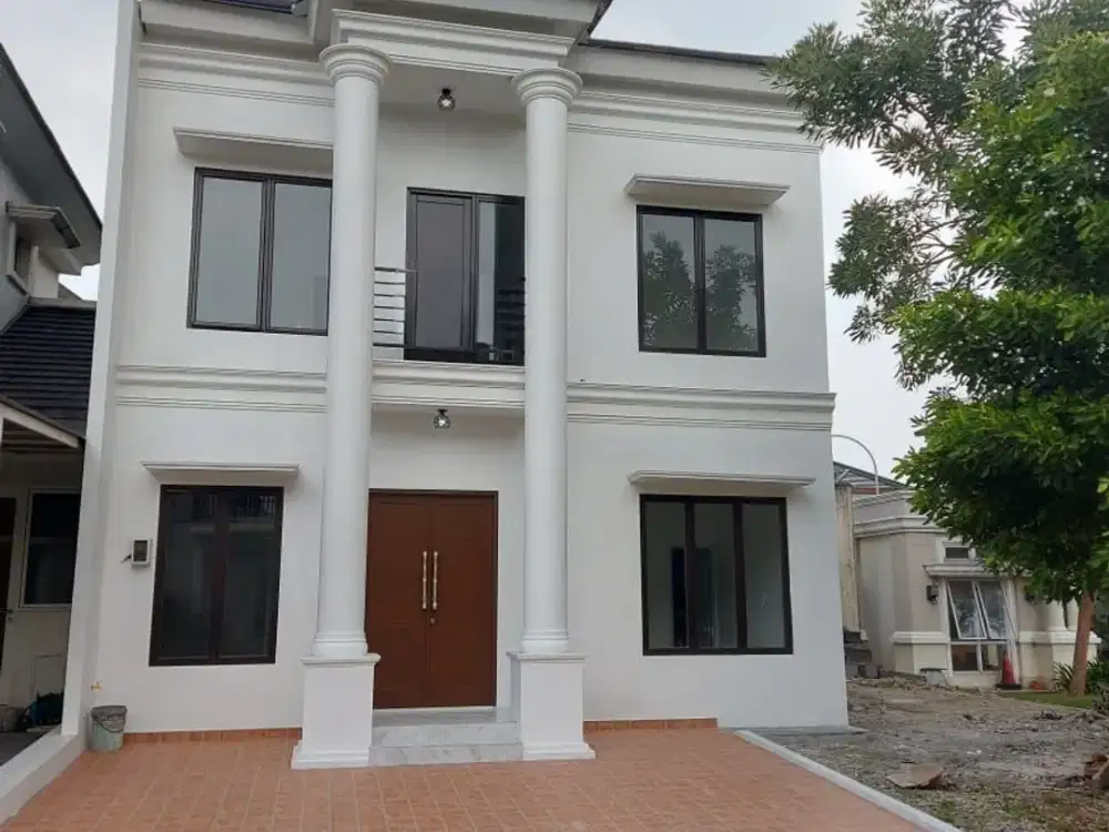 Dijual Rumah Hoek Rapi Luas 203M2 di Cluster Pinewood Banjar Wijaya
