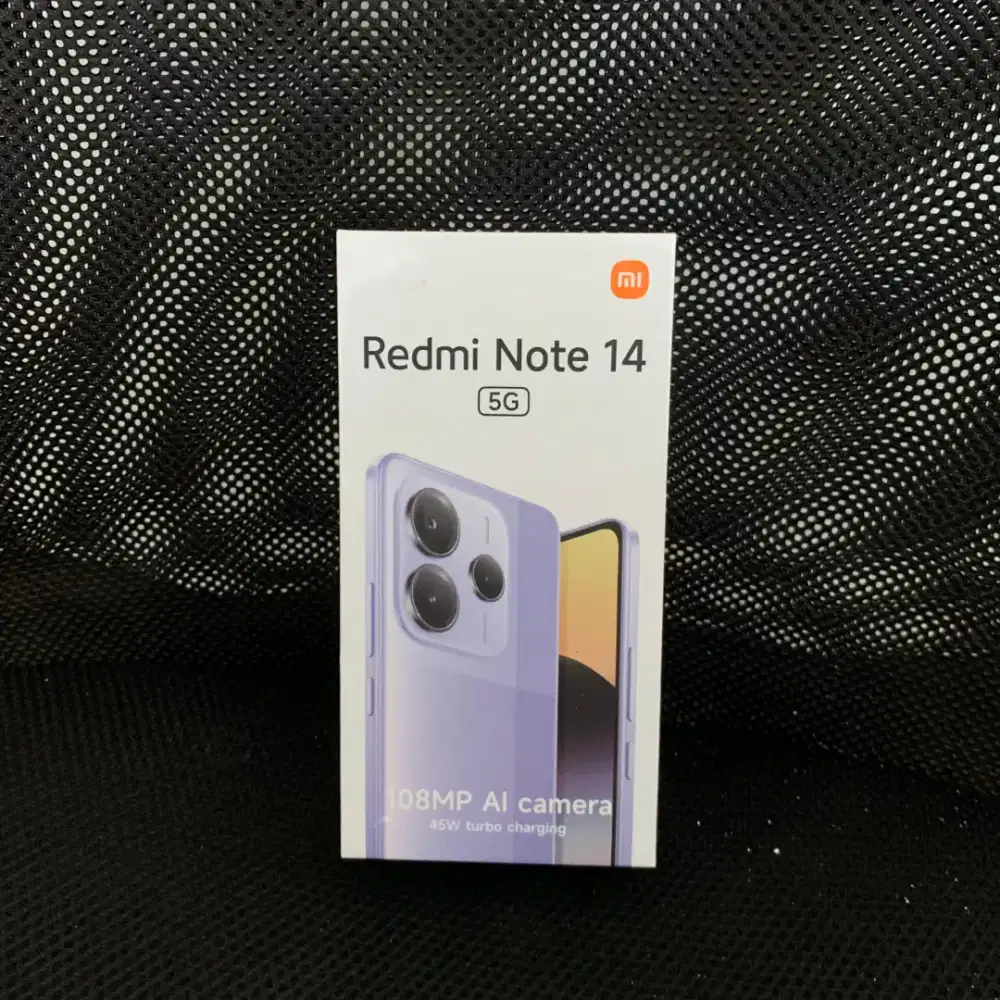 REDMI NOTE 14 5G RAM 12/512 GB (BARU, GARANSI RESMI)