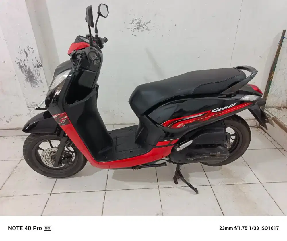 Jual beli genio th2022 samping kompelik Andika hairi motor bjm