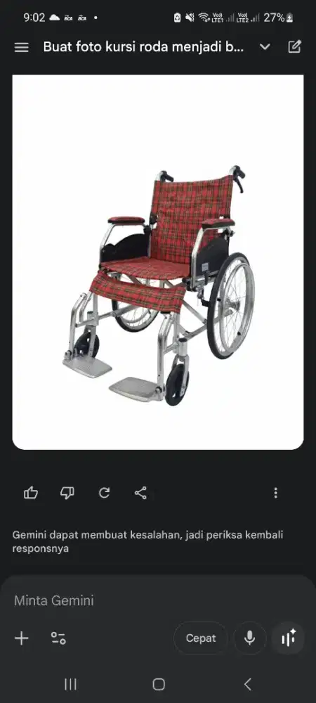 KURSI RODA MEREK SELLACO