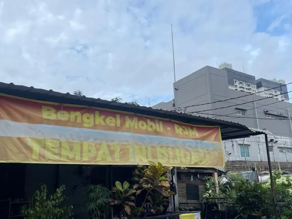 DIJUAL ex bengkel  Hitung harga Tanah di Lebak Bulus