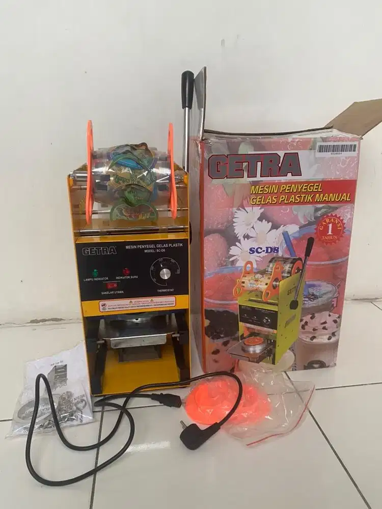 Getra SC-D8 Mesin Cup Sealer/Mesin Cup Sealer Minuman