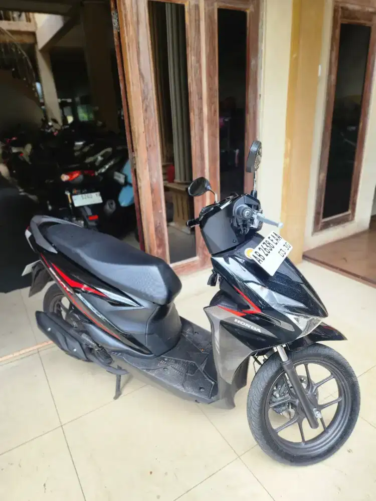 Beat f1 hitam 2025 low km pajak baru Gbm