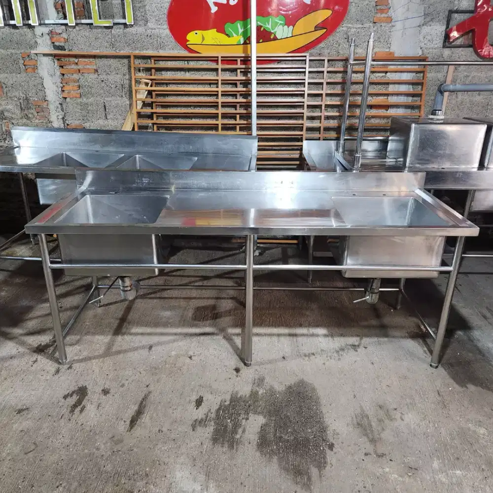 Sink stainless ex Cafe - Resto