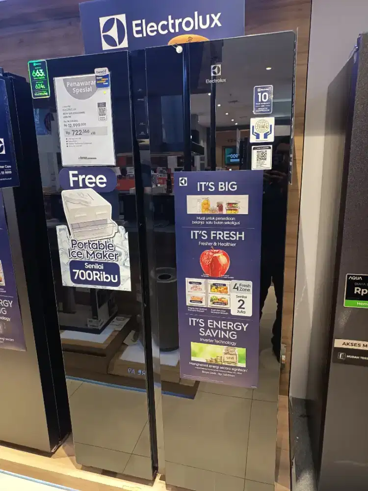 KULKAS ELEKTROLUX SXS 659LTR