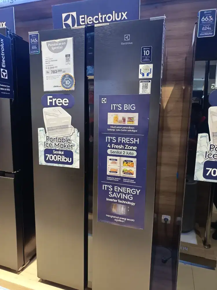KULKAS ELEKTROLUX SXS 545LTR