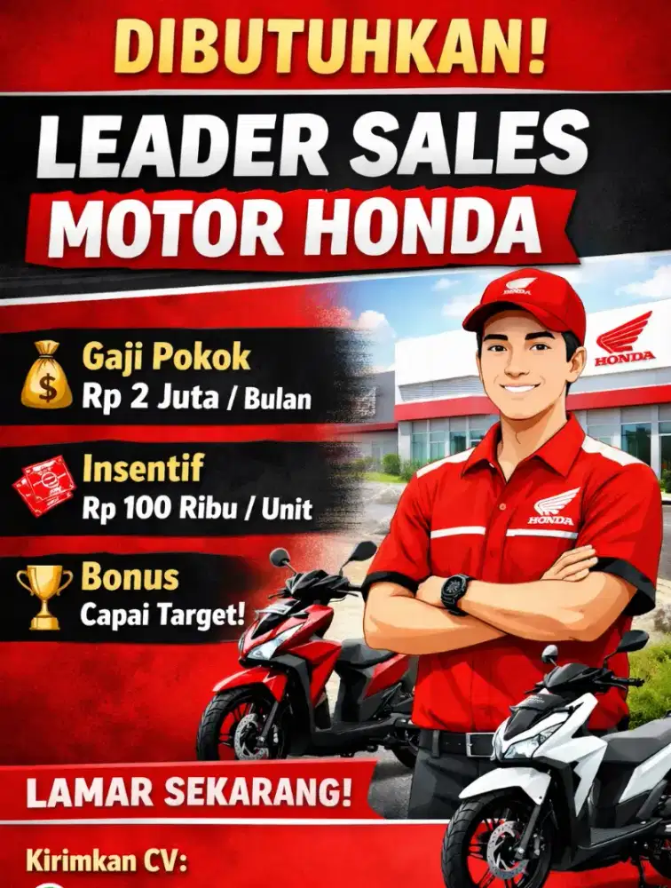 Lowongan kerja leader langsung kerja