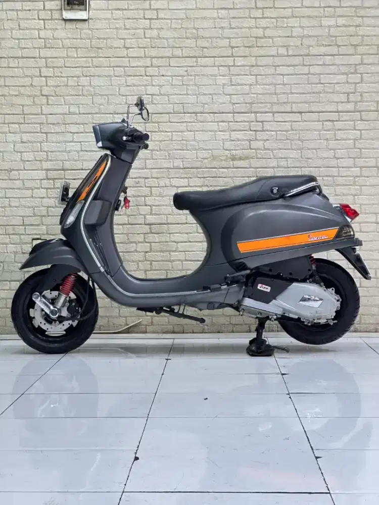 TERMURAH‼️ Vespa S125 Iget Matte Grey N Malang - Dava Mustika