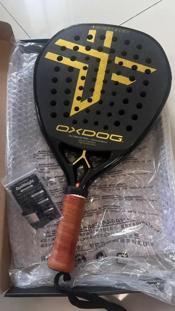 Padel raket Oxdog ultimate pro + HES Carbon