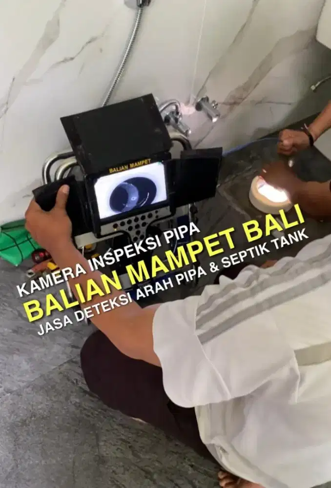 TUKANG MAMPET SALURAN TERSUMBAT, SEDOT KURAS WC & DETEKSI PIPA BOCOR