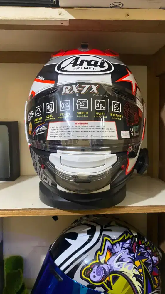 ARAI RX7X HAYDEN RESET SNELL 2020D SNI