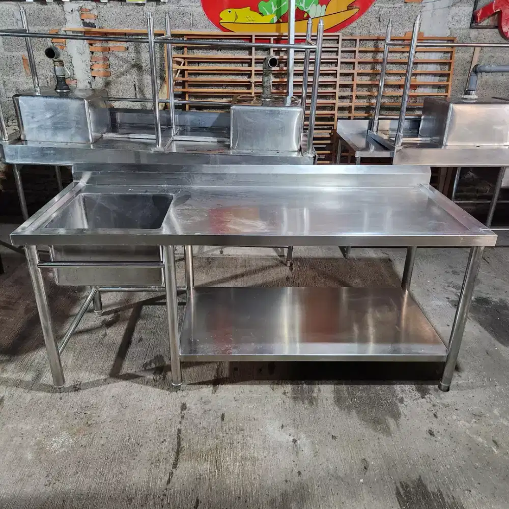 Sink stainless ex Cafe - Resto