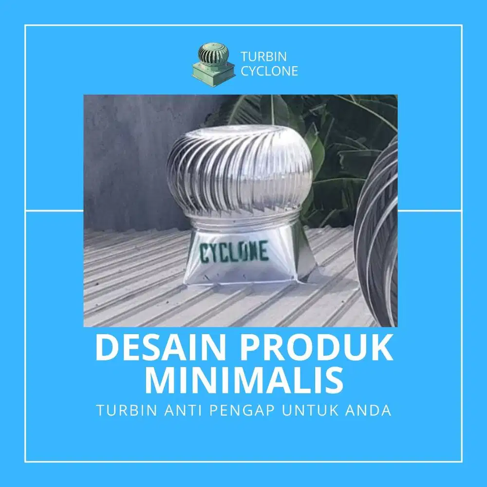 JUAL TURBIN VENTILATOR MALANG MERK CYCLONE