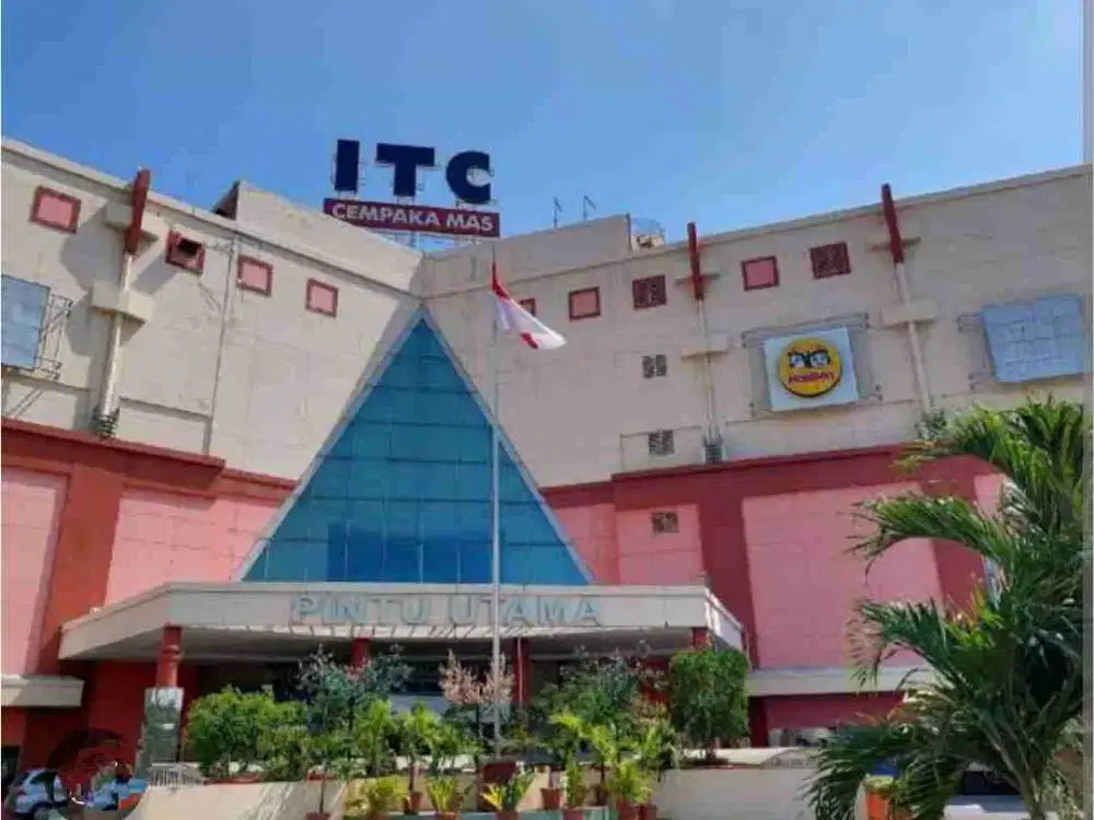 Jual cepat kios hook n badan di lantai dasar ITC Cempaka mas Jakpus