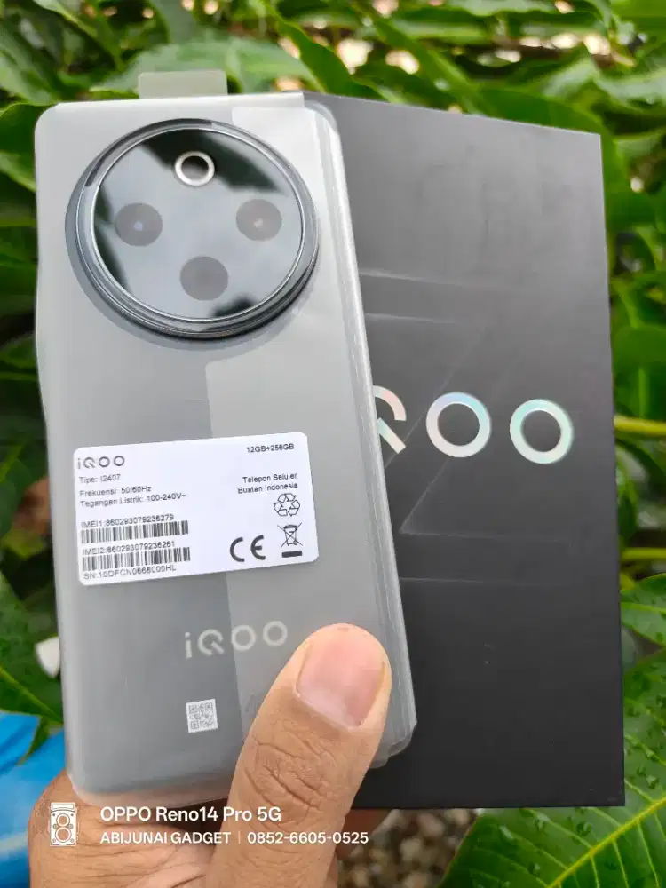 iQOO Z10 5G 12/256GB Second 20 Hari Pakai