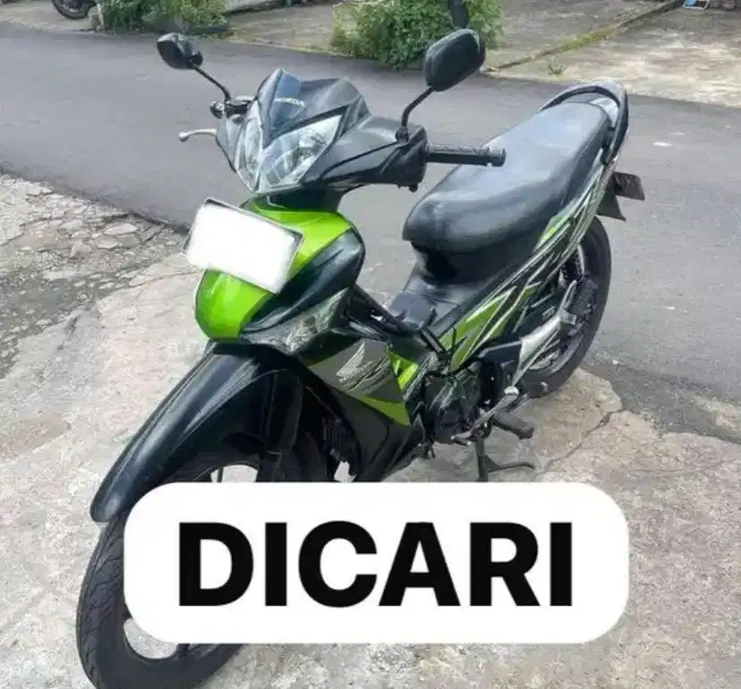 Di Cari Supra X 125 Double Disk DD Tahun 2011 Karbu Supra X 2013