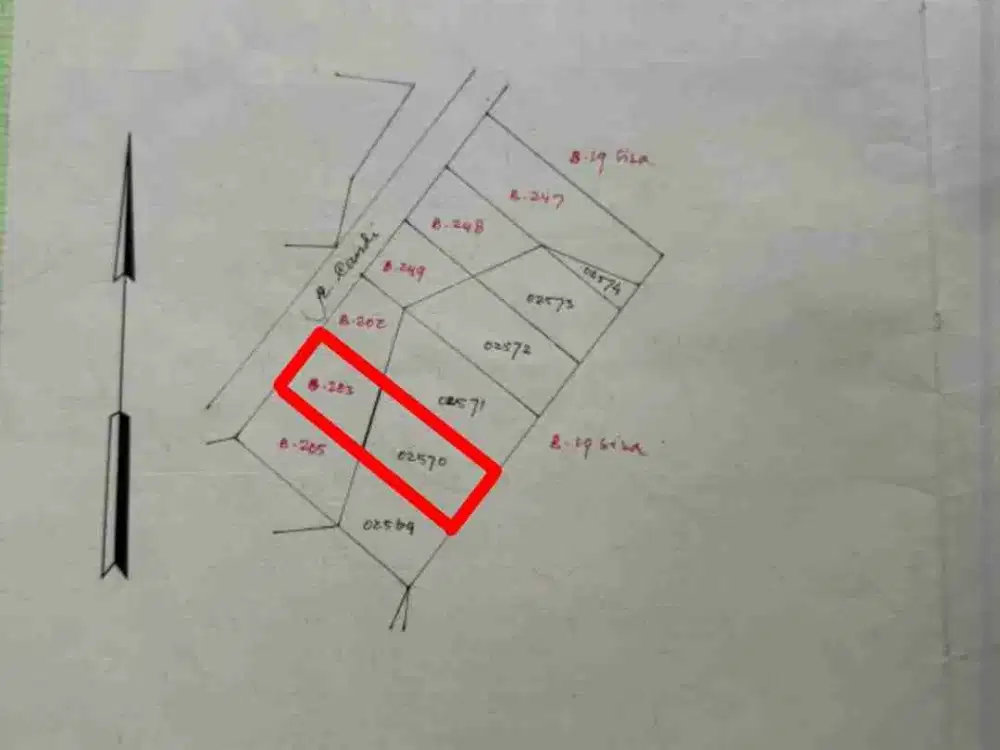 tanah kavling siap bangun pinggir jalan utama di kawasan industri candi