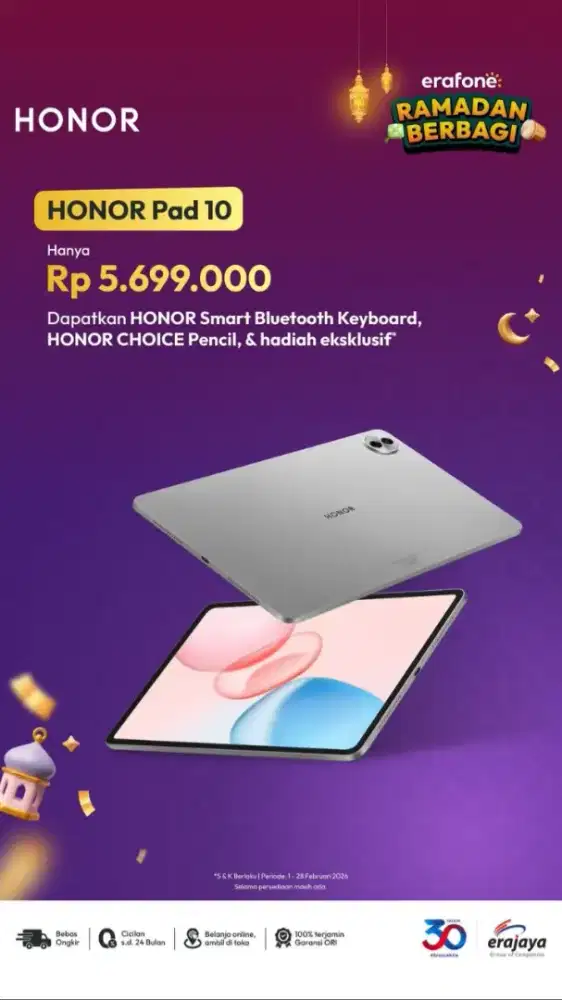 PAD CUMA 5JUTAAN AJA Free Keyboard + Pen