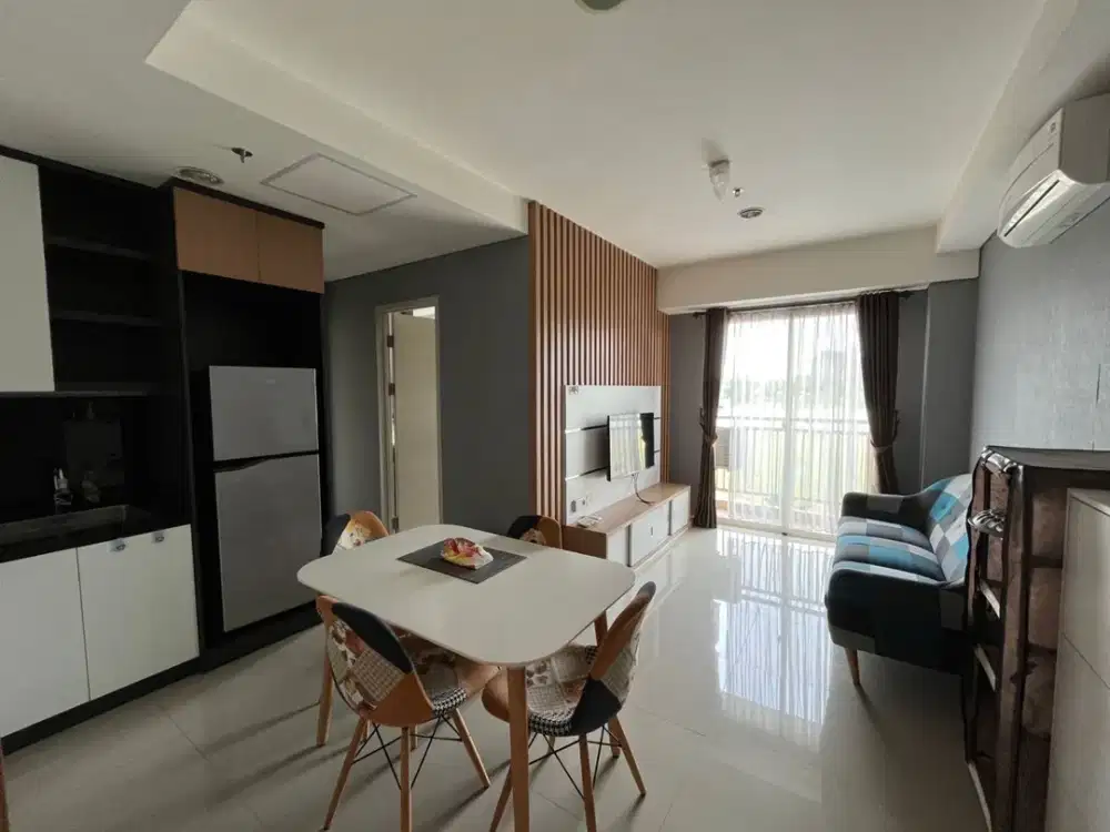 Jual Rugi Murah BU Apartemen Trivium Terrace Tower Suite 2BR Full Furnish, Lippo Cikarang, Bekasi