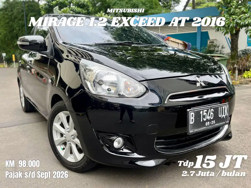 Mirage Exceed at 2016 Tdp15JT Mitsubishi march sirion baleno sx4 matic