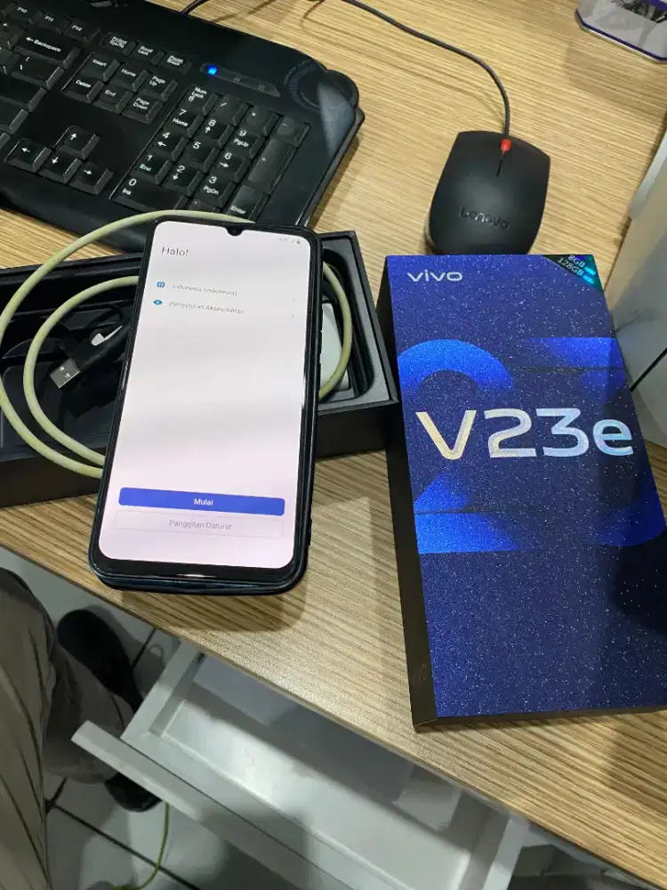 Vivo v23e fullset 8/128 gb
