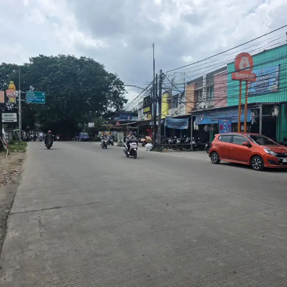 DI SEWAKAN RUKO PINGGIR JALAN RAYA REGENCY SANGIANG