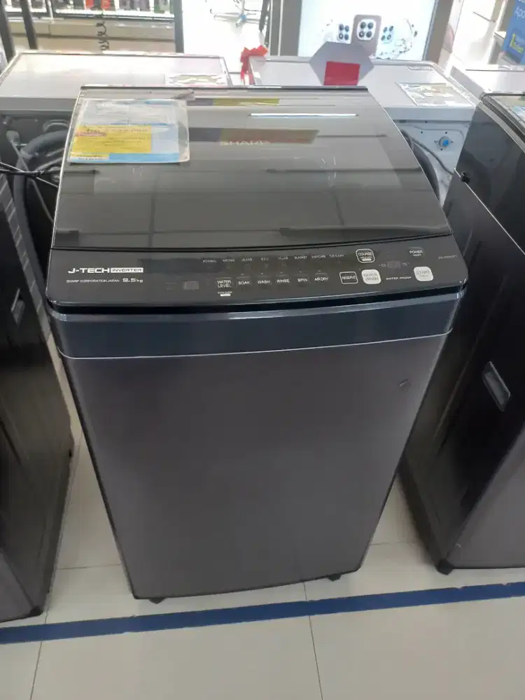 Mesin cuci sharp 9.5KG inverter