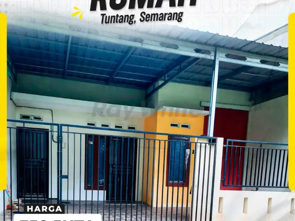Dijual Rumah Minimalis Nyaman Berkanopi Penuh di Tuntang Semarang
