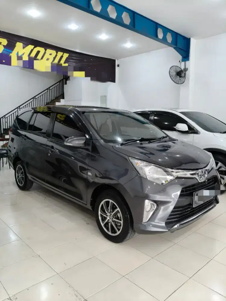 Toyota Calya G 2017 Manual Abu-abu Terawat