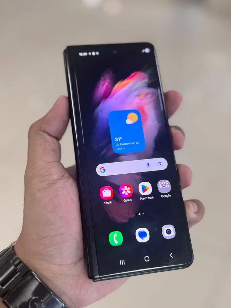 Samsung Galaxy Z Fold 3 12/256gb unit saja