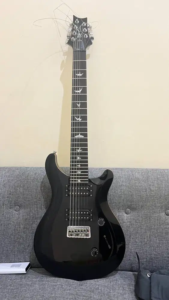 PRS SE Custom 24 7-string - Black