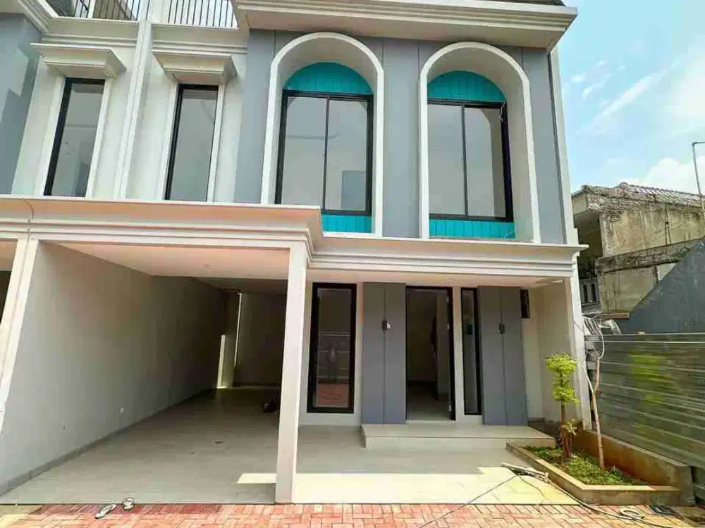 Dijual Rumah Cluster SIAP HUNI 3 Lantai Akses Tol Bambu Apus Setu Cipayung Jakarta Timur