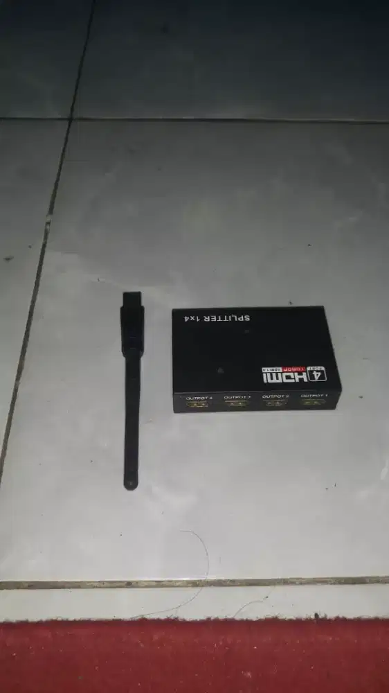 Splitter 4 port sama antena wifi Usb