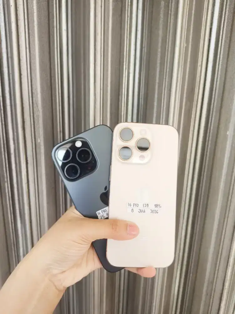 iPhone 16 Pro Gold & Disert Garansi ON