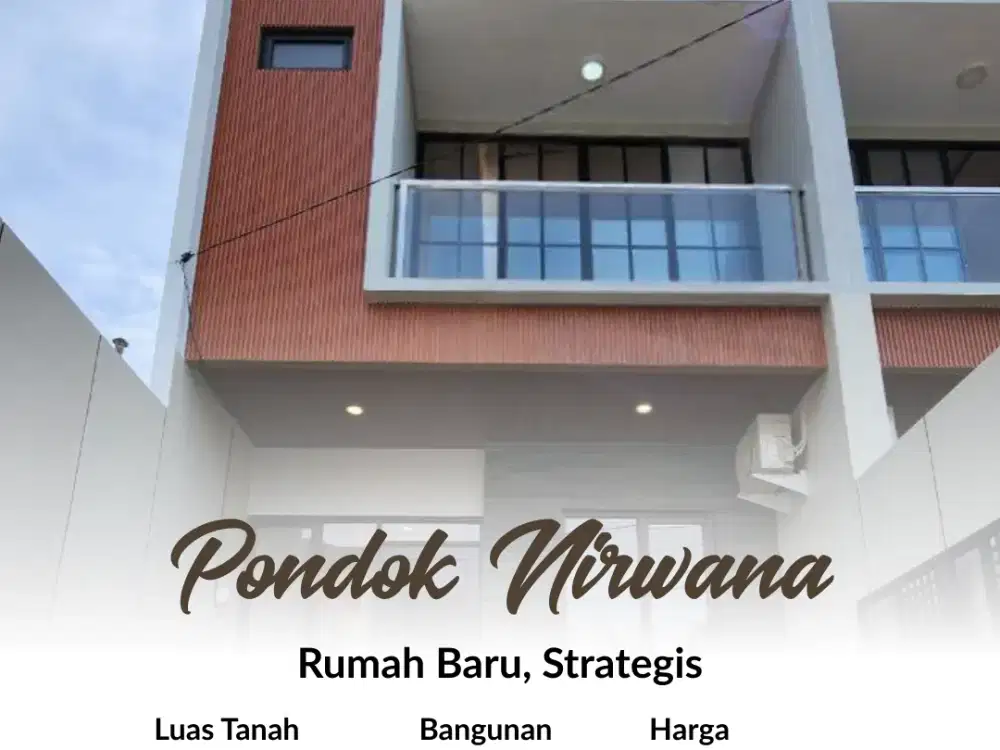 Rumah Pondok Nirwana New Minimalis
