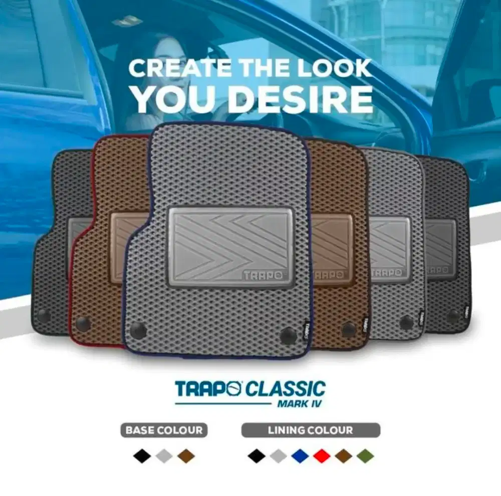 Karpet Mobil Trapo Classic Mark IV Lexus NX 300 (2019)  - Baris 1 & 2
