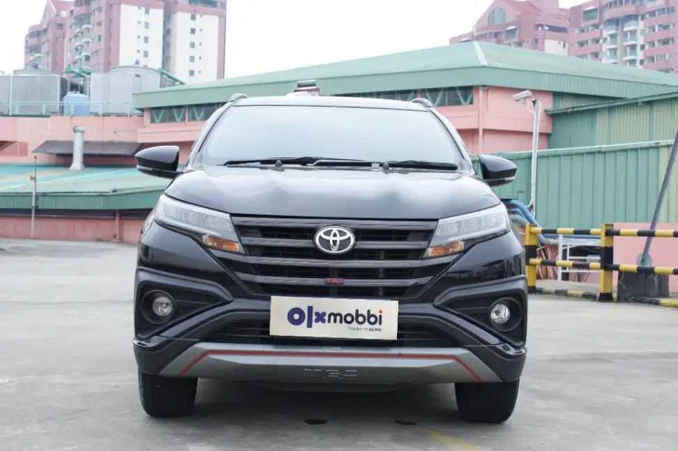 TDP 10JT, Garansi Mesin 1th Toyota Rush 1.5 S Bensin-AT Hitam 2018