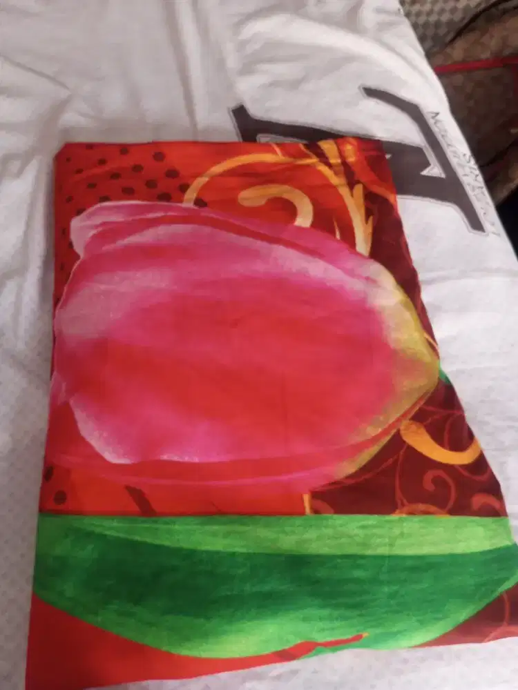 Dijual cepat sprei katun motif bunga