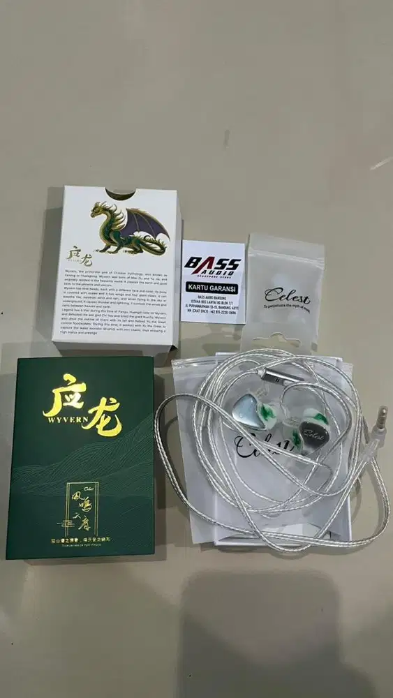IEM Kinera Celest Wyvern Putih Like New GARANSI