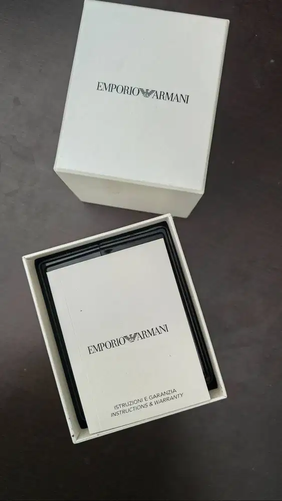 Emporio Armani JAM ORIGINAL Chronograph AR1828 Men Black