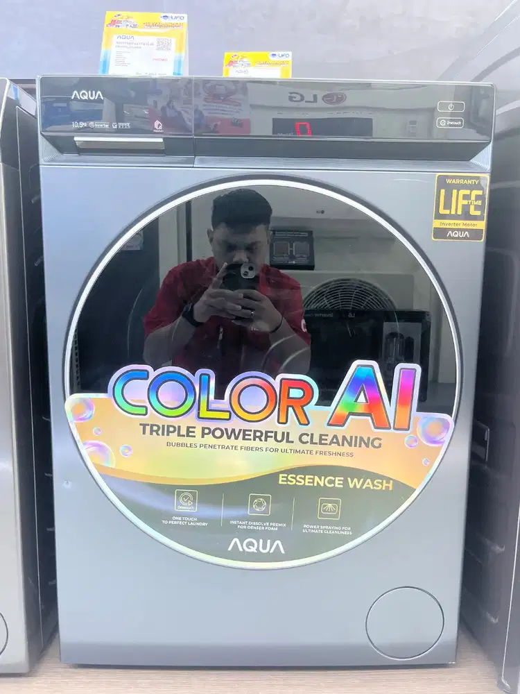 KREDIT MESIN CUCI AQUA 10,5L TANPA DP! BUNGA 0% FREE 1 CICILAN
