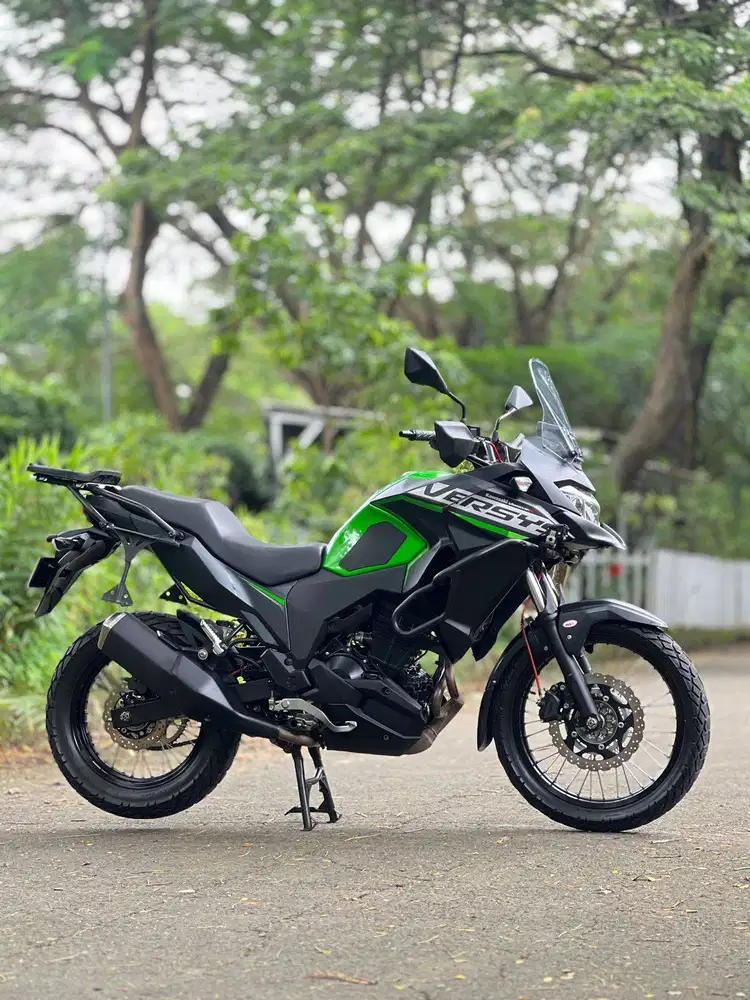 KAWASAKI VERSYS X 250 TOURER HIJAU 2023 KM LOW PAJAK ON SIAP GAS JAUH