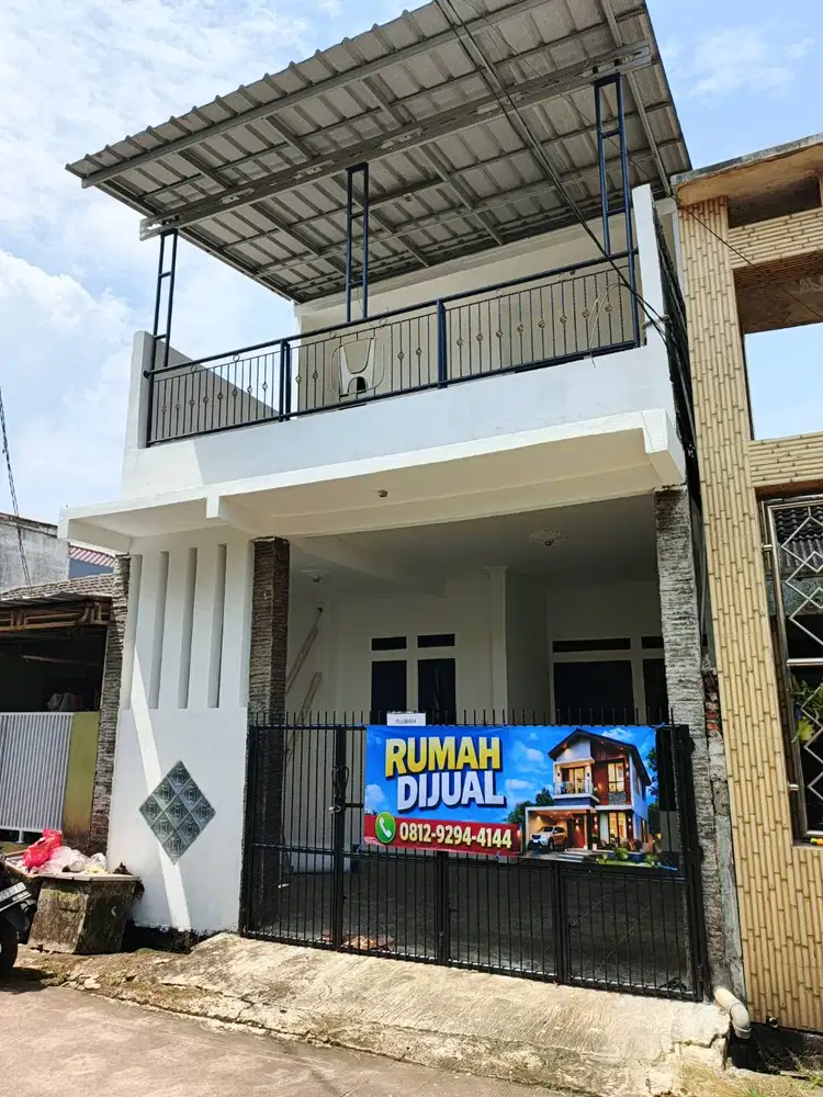 Rumah 2 lantai Perumahan Graha Mustika Media