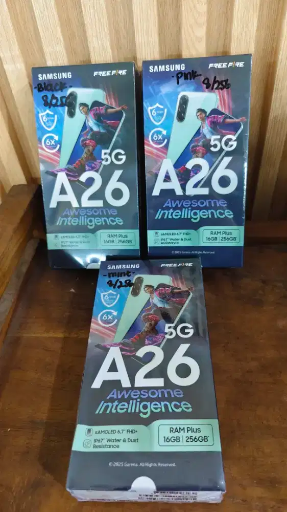 SAMSUNG A26 5G 8/256 BARU MURAH