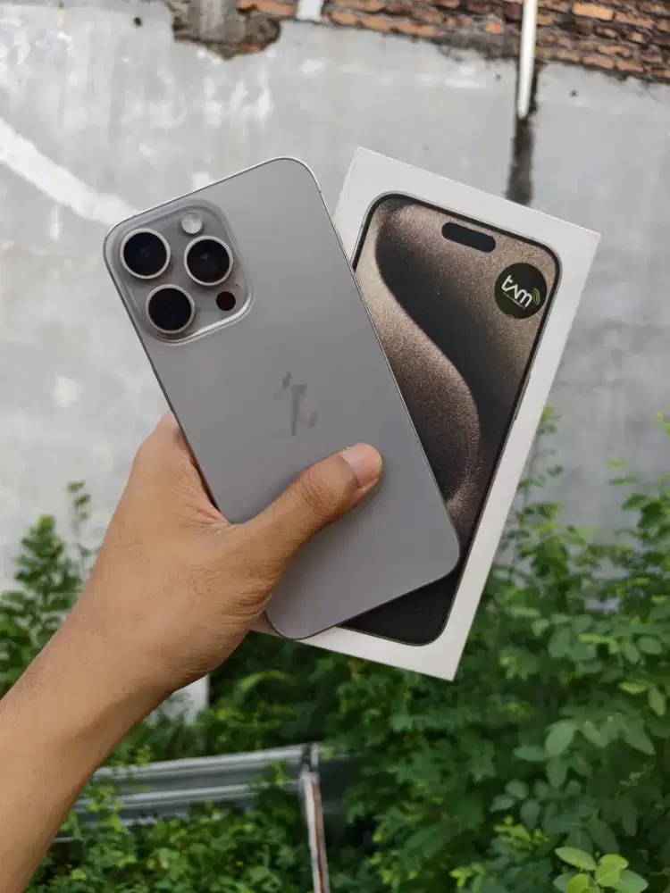 Iphone 15 promax 256 iBox natural titanium