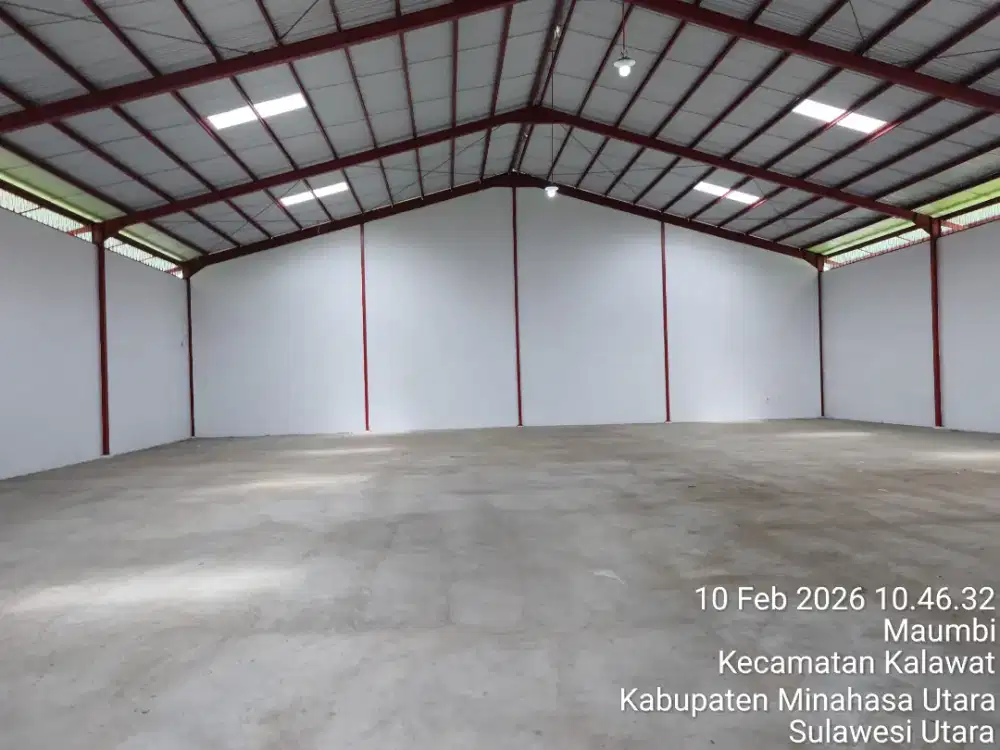 Disewakan gudang komplx Interchange Manado