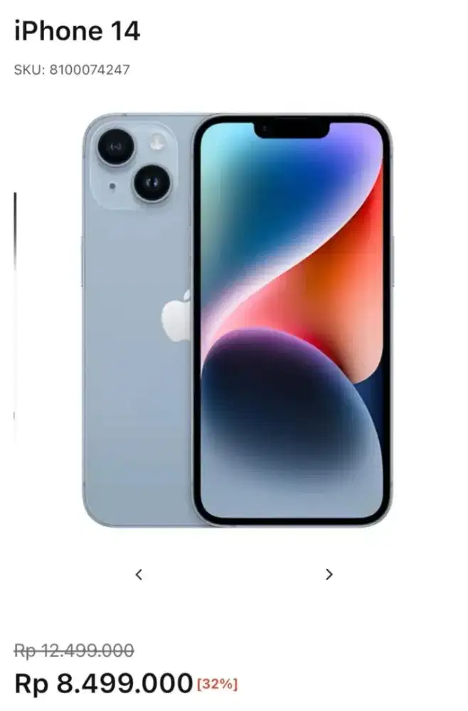 Promo Terbatas Iphone 14