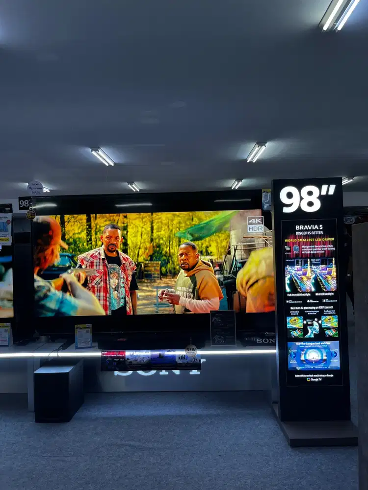 KREDIT TV SONY 98” TANPA DP! BUNGA 0% FREE 1 CICILAN