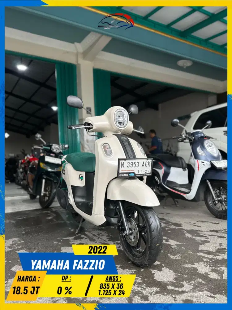 YAMAHA FAZZIO 2022 MANTAP MASZEHH HIKMAH MOTOR KEPUH MALANG