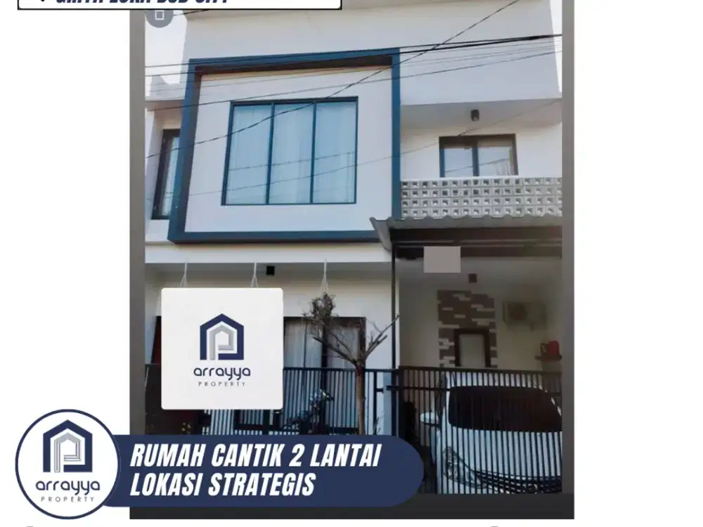 DIJUAL RUMAH 2 LANTAI LOKASI STRATEGIS DI GRIYA LOKA BSD CITY (ARB12)